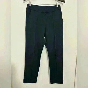 NWT J. Crew Womens Pull On Easy Trouser Pants Black Pockets Size S